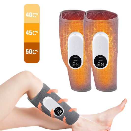 PASTSKY 360° Air Pressure Calf Massager Machine 3 Mode Foot Leg Muscle Relaxation Promote Blood Circulation