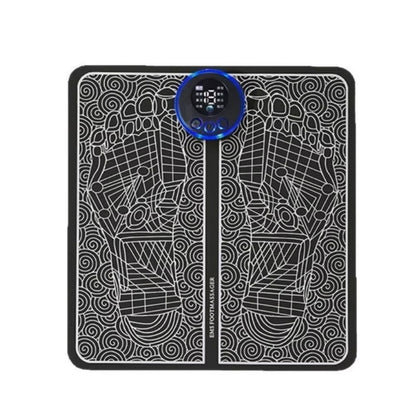 EMS Foot Massager with Remote Control Relaxation Pads Electric Massag Tool to Relieve Sore Feet Cramps Ankle Sprain Swollen Feet