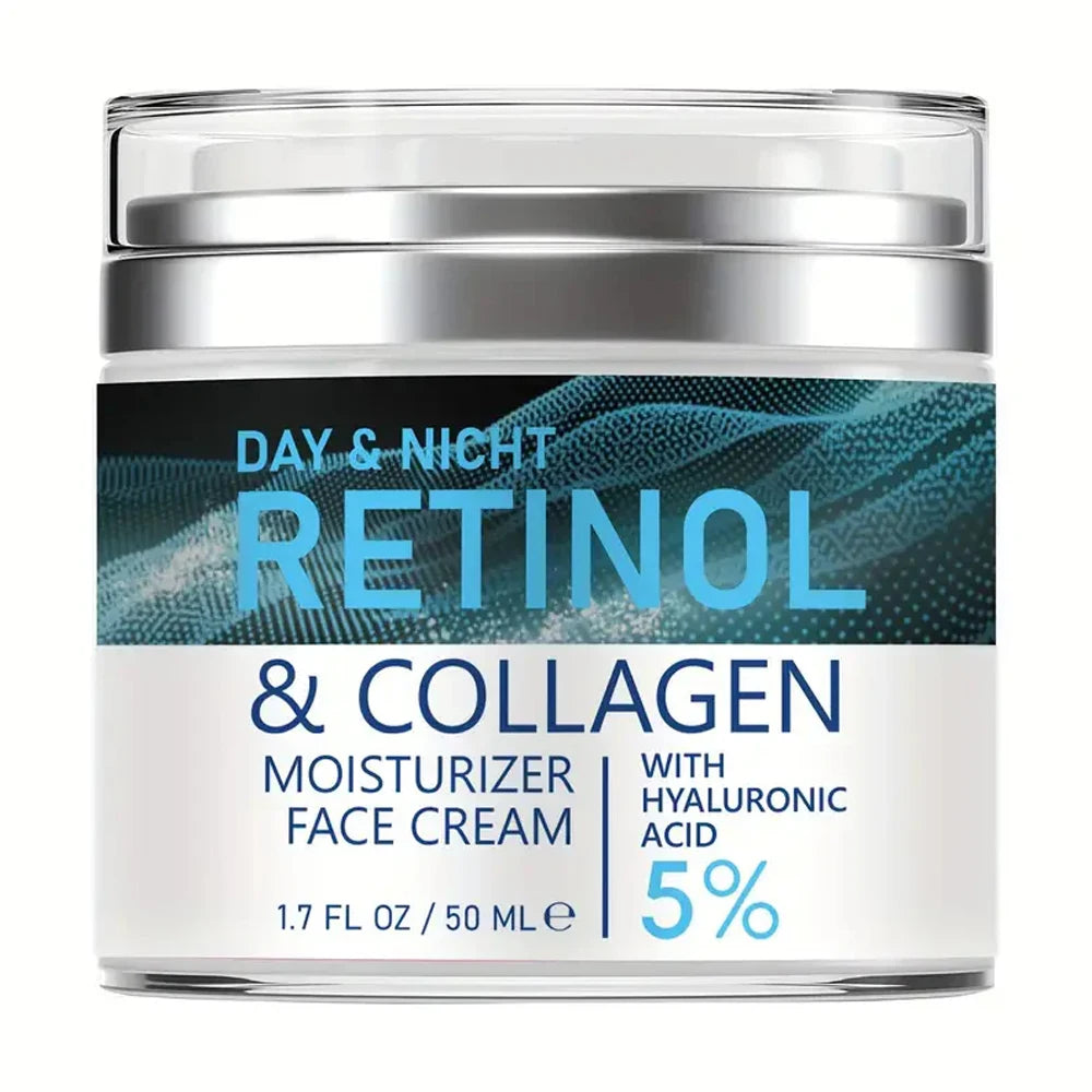 Face Skin Care Retinol Collagen Cream Anti-Aging Wrinkle Deep Hydration Moisturizing