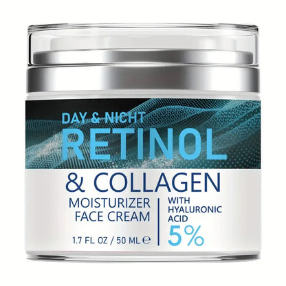 Face Skin Care Retinol Collagen Cream Anti-Aging Wrinkle Deep Hydration Moisturizing